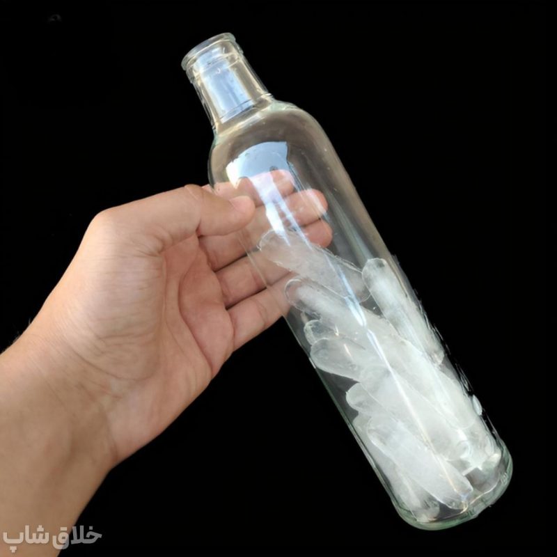قالب یخ قلمی سیلیکونی درب دار مناسب ژله و یخ 6 تایی