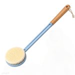 لیف دسته دار چوبی دسته بلند حمام و لیف پشت شور 2کاره مدل WS-009