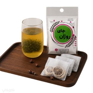 صافی دمنوش چای و قهوه روژان 70 عددی