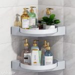 قفسه گوشه حمام و آشپزخانه چرخشی