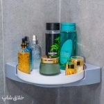 قفسه گوشه حمام و آشپزخانه چرخشی