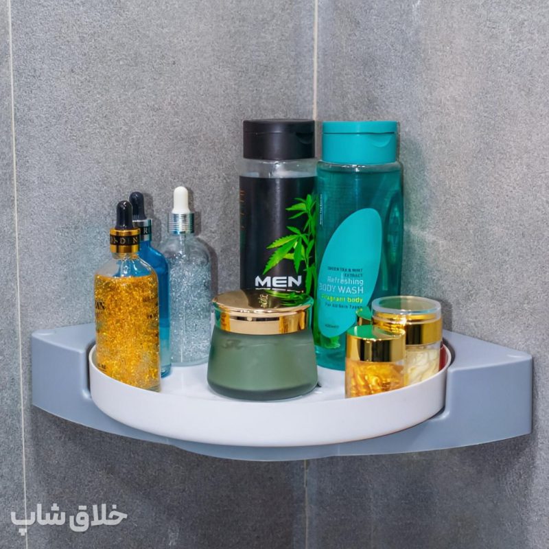 قفسه گوشه حمام و آشپزخانه چرخشی