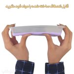 ظرف گوشت فریزری کف سیلیکونی آسان جدا شونده بزرگ