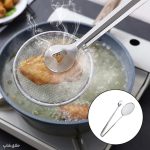 انبر روغن گیر سیب زمینی استیل