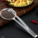 انبر روغن گیر سرخ کردنی سیب زمینی استیل