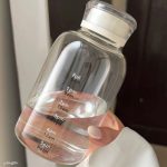 بطری پیرکس نی دار-ماگ اسموتی ساز نشکن دو درب 500ML