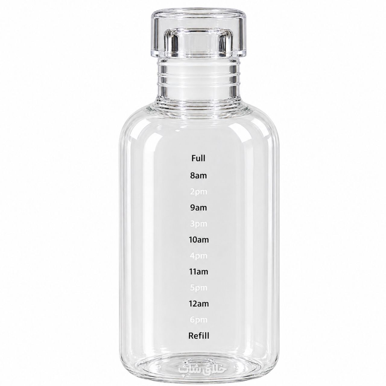 botri pirex aar4 ماگ شیشه ای پیرکس 350ML-بطری جیبی