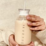 بطری پیرکس نی دار-ماگ اسموتی ساز نشکن دو درب 300ML