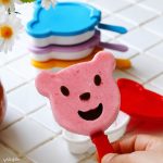 قالب بستنی عروسکی کف سیلیکونی درب دار