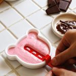 قالب بستنی عروسکی کف سیلیکونی درب دار