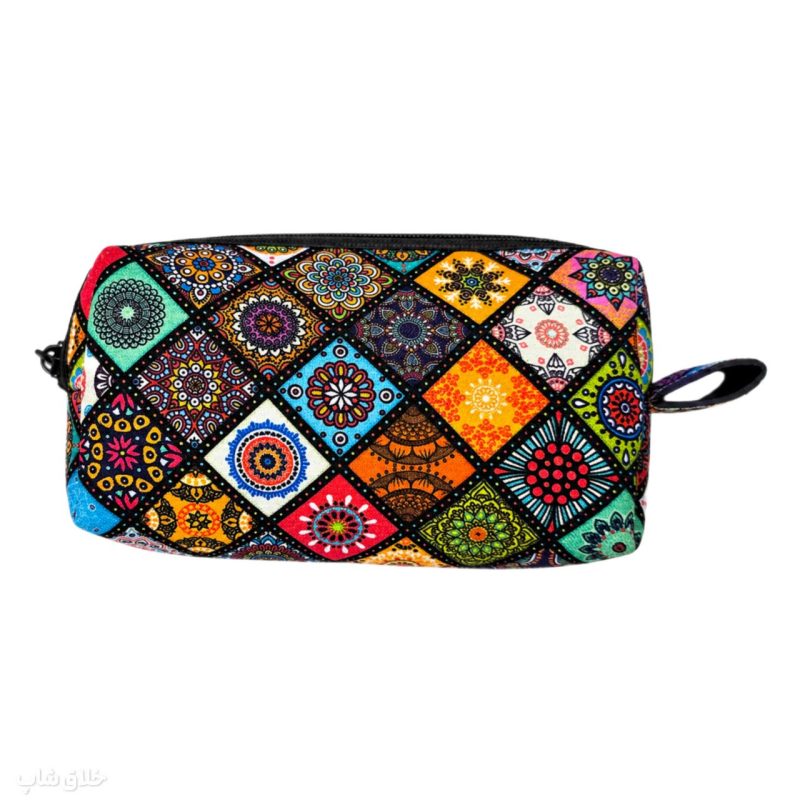 کیف لوازم آرایش طرح سنتی