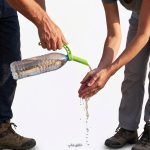 آفتابه مسافرتی و نازل همه کاره بطری نوشابه سفری