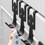 آویز روی درب کابینت دستمال حوله طرح آدمک