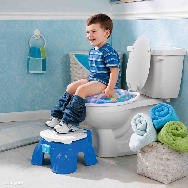 تبدیل توالت فرنگی کودک دستیگره دار mothercare