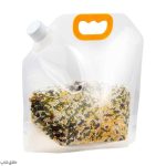 دبه تاشو مناسب آب مایعات و برنج حبوبات 10 لیتری بزرگ